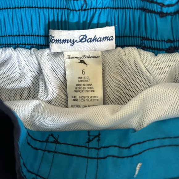 Tommy Bahama lot (2 trunks 1 shirt) All Youth size 6 - Picture 3 of 4